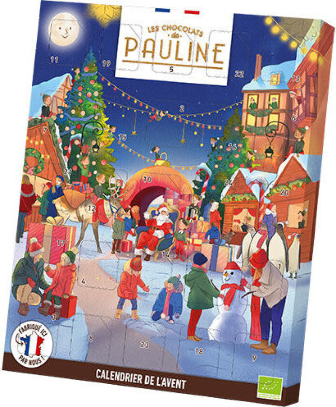 Sjokolade Julekalender til barn Øko - 115 g