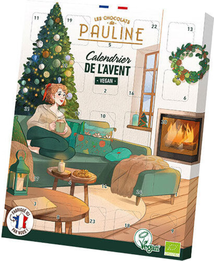Sjokolade Julekalender Vegansk Øko - 115 g