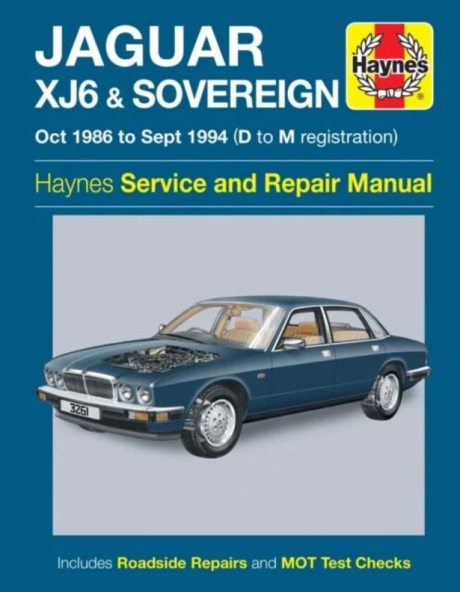 Jaguar XJ6 & Sovereign (Oct 86 - Sept 94) Haynes Repair Manual av Haynes Publishing
