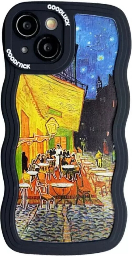 iPhone 14 fleksibelt plastdeksel - Kafe