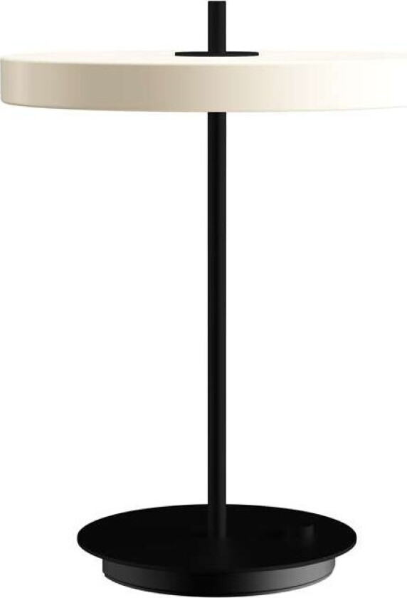 - Asteria Bordlampe Pearl Hvit/Svart