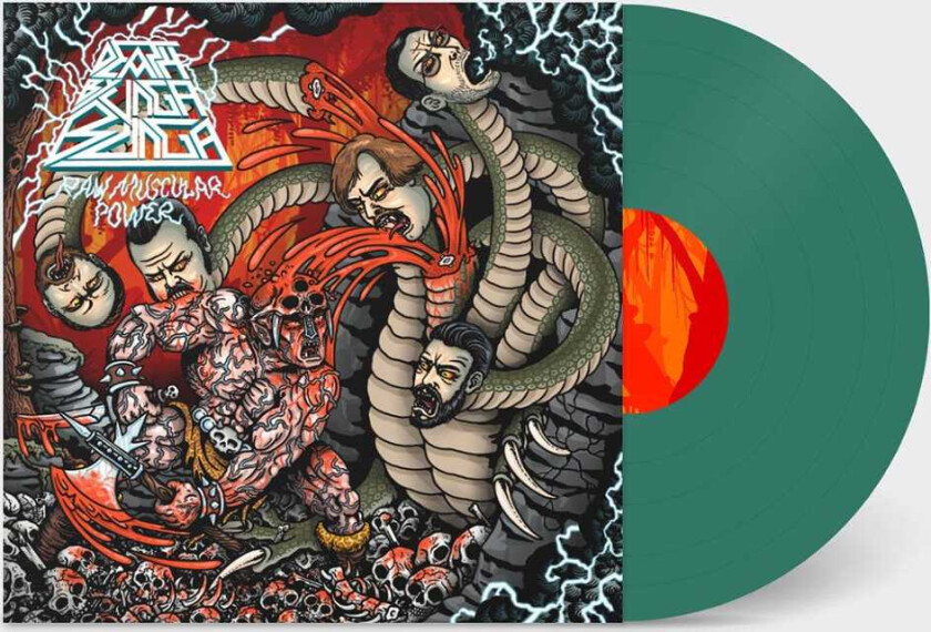 Death By Unga Bunga Raw Muscular Power LP/Vinyl
