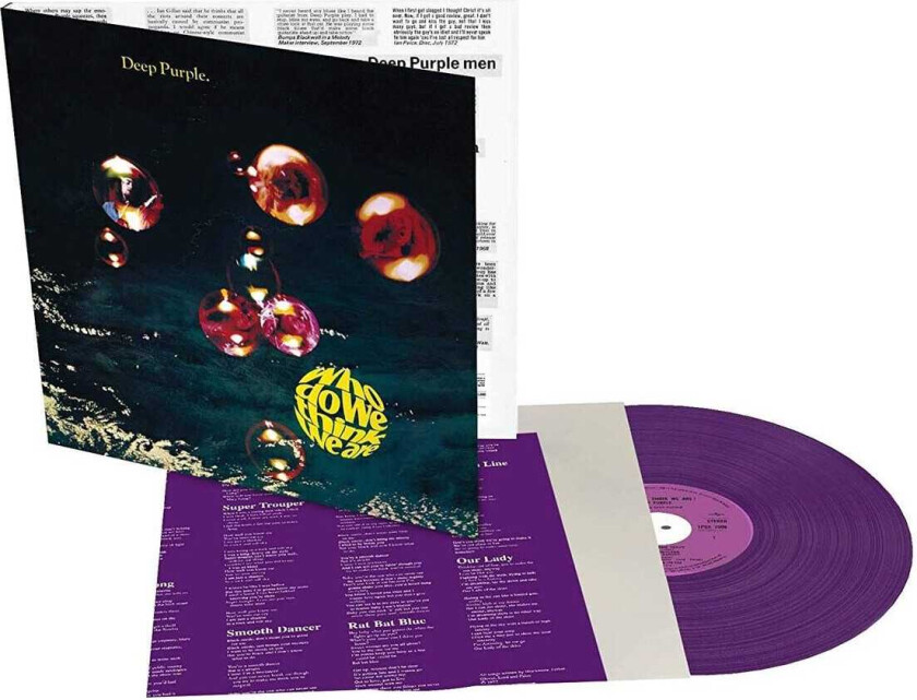 Deep Purple Who Do We Think We Are LP/Vinyl