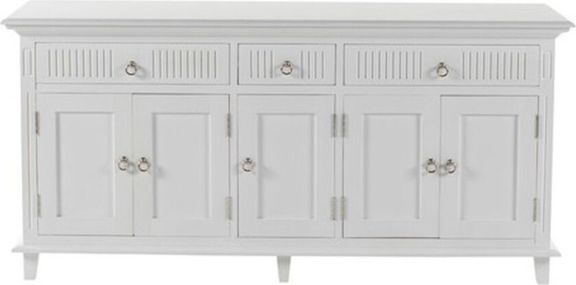 Skansen skjenk 5 dører, 2 store 1 litt skuff hvit.