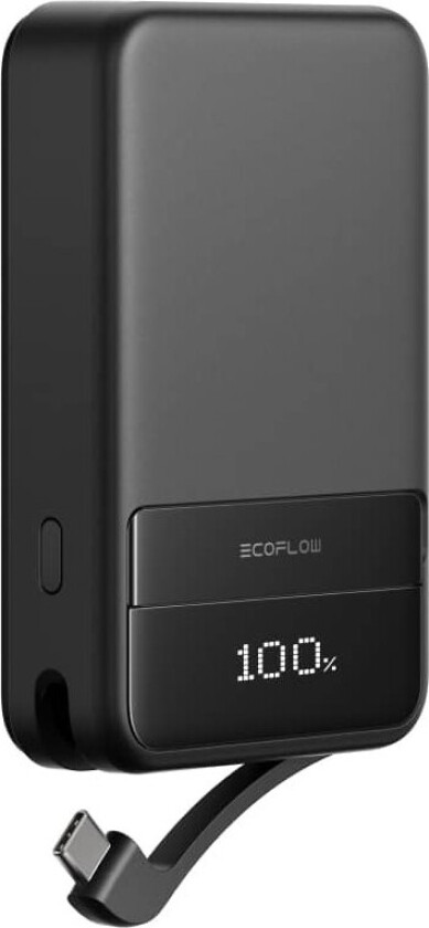 Ecoflow Rapid Powerbank & Nødlader, 10000mAh, Black