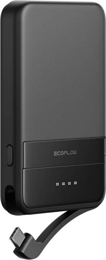 Ecoflow Rapid Powerbank & Nødlader, 5000mAh, Black