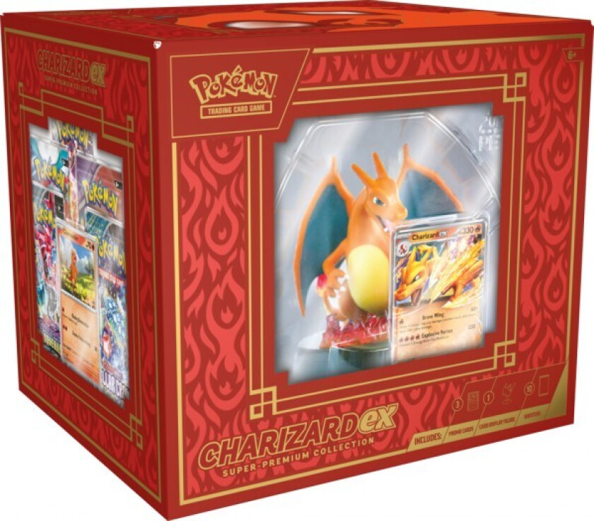Tcg: Charizard Ex Super-Premium Collection Trading Card Set
