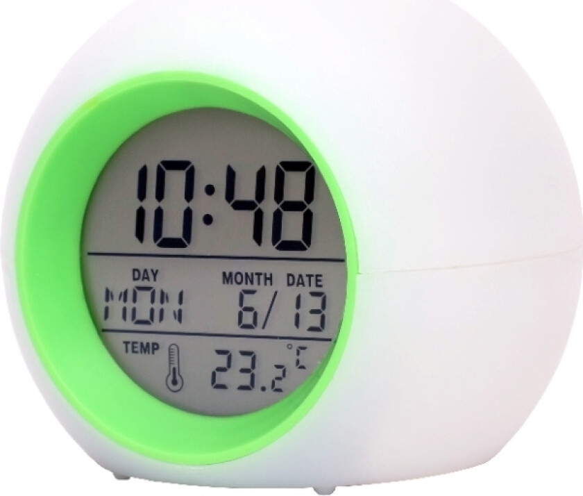 Digital Vekkerklokke Wt502 Rainbow Home