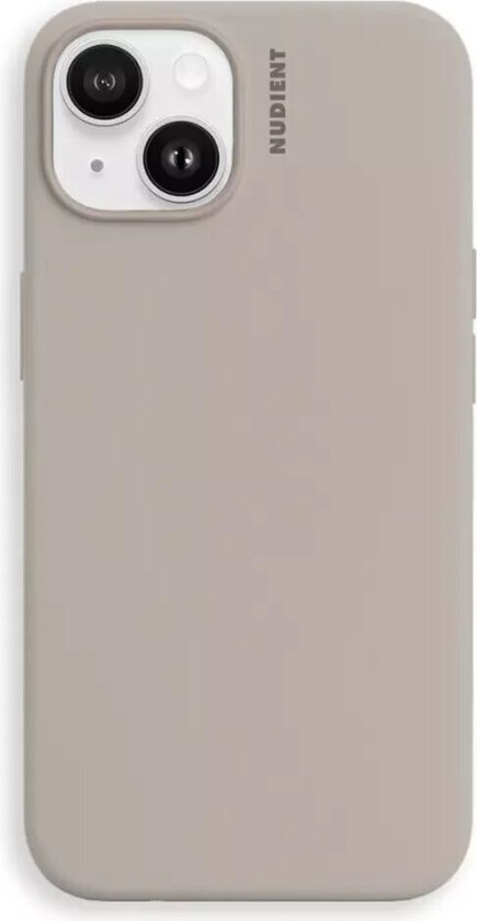 iPhone 14 Base Silicone Deksel - Stone Beige