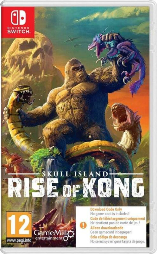 Skull Island: Rise of Kong (Code in a Box) - Nintendo Switch - Action