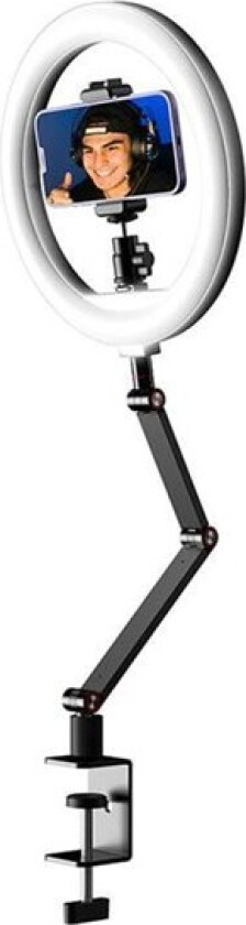 APL-FL20 tripod/ring light (black)