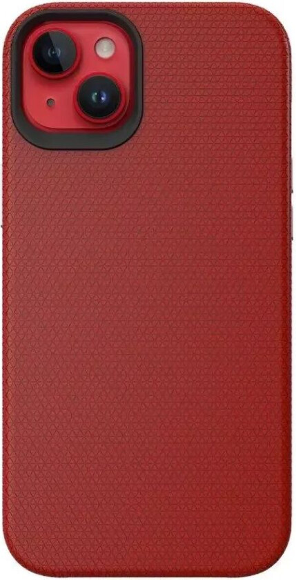 iPhone 15 Håndverker Plastdeksel - Rød