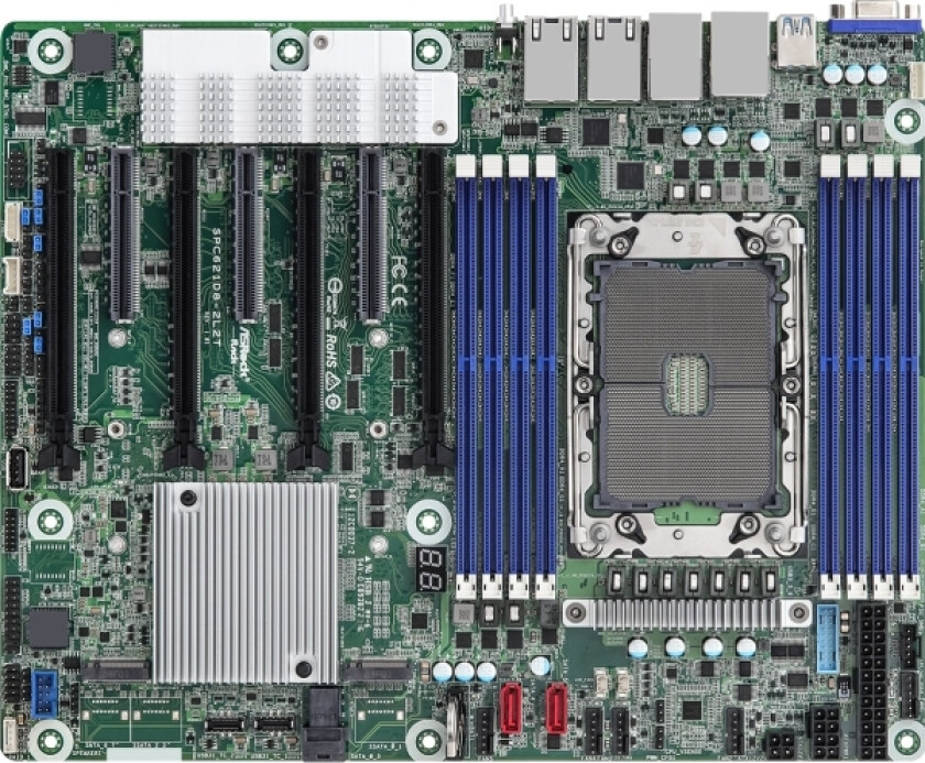 Asrock Hovedkort C621a Spc621d8-2L2t Sokkel 4189 ( Spc621d8-2L2t )