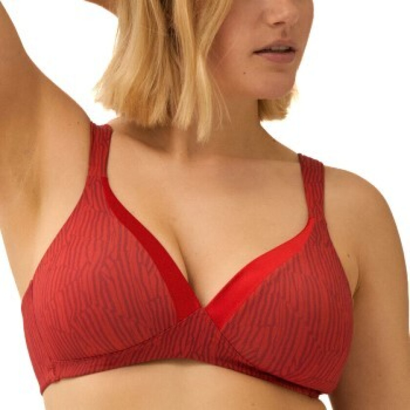 BH The Wednesday Padded Non Wired Bra Rød polyamid C 90 Dame