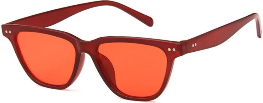 Red Retro Wayfares solbriller Red Glass + Senile Cord