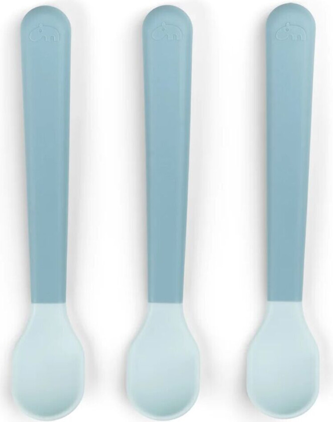 Done by deer Easy-grip foodie skje 3-pk Blue