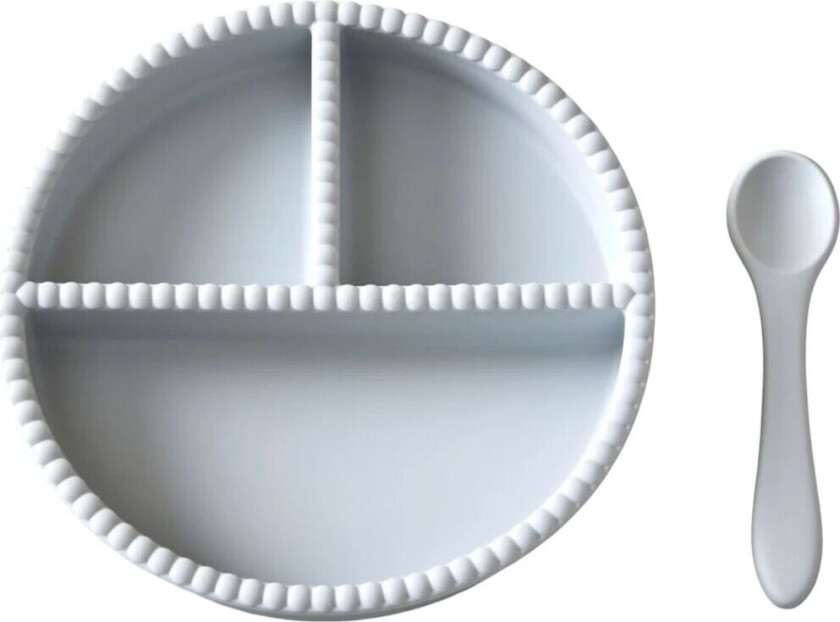 Little Bubble barneservise 2 deler Glacier grey