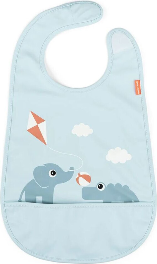 Done by deer Playground smekke med borrelås Blue