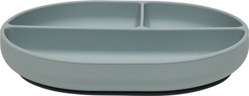 Enkei Suction barnetallerken Dusty Blue