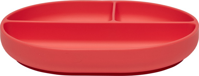 Enkei Suction barnetallerken Cherry Red