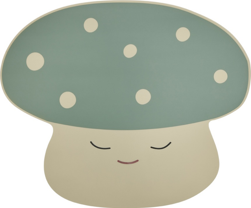 Mushroom bordbrikke Offwhite-Pale green