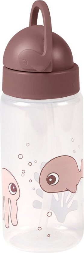 Sea friends flaske med sugerør Powder