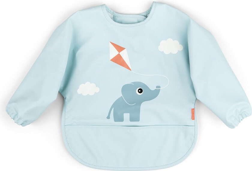 Lekplassen smekke med ermer Blue