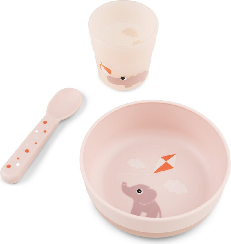 Bilde av Playground foodie first meal servisesett 3 deler Powder