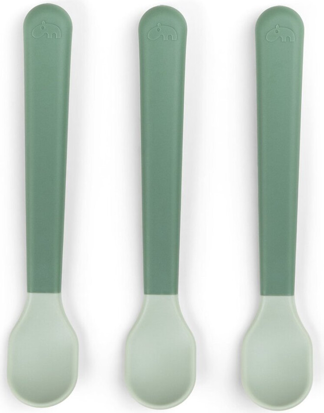 Easy-grip foodie skje 3-pk Green