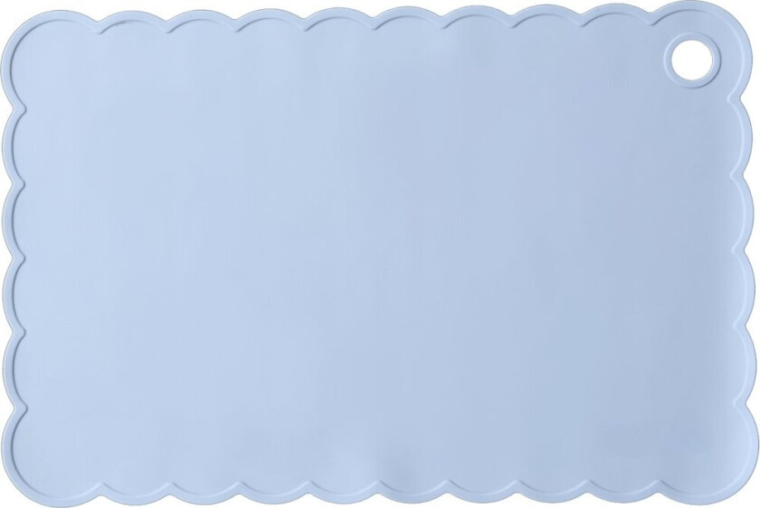 Poppy Placemat Bordbrikke 25x38 cm Pale blue