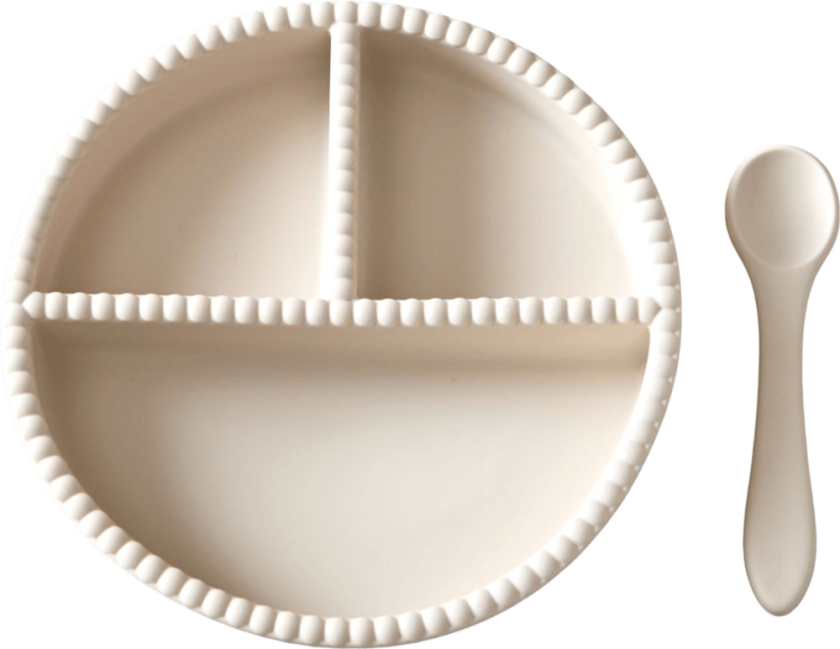 Little Bubble barneservise 2 deler Cream