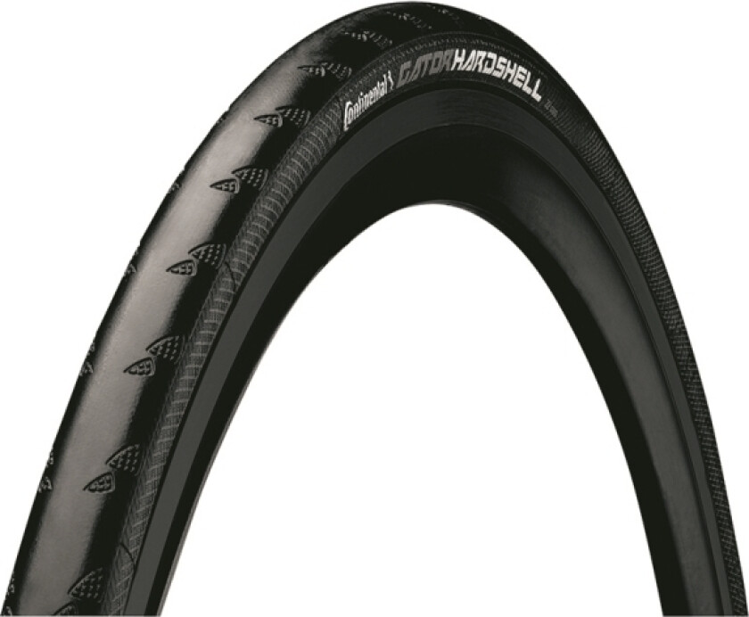 Gator Hardshell Folding Tire 700 X 32C 28 X 1 1/4 X 1 3/4 (32-622) Black/Black, Psi Max:7,0 (Bar),