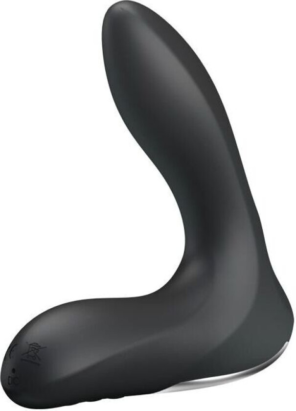 Anal Stimulator Oppblåsbar Leonard Silikon USB Svart