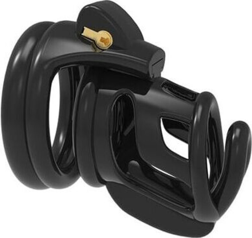 Gest Lock Chastity Cage Black 7,5 x 3 cm Kyskhetsbur