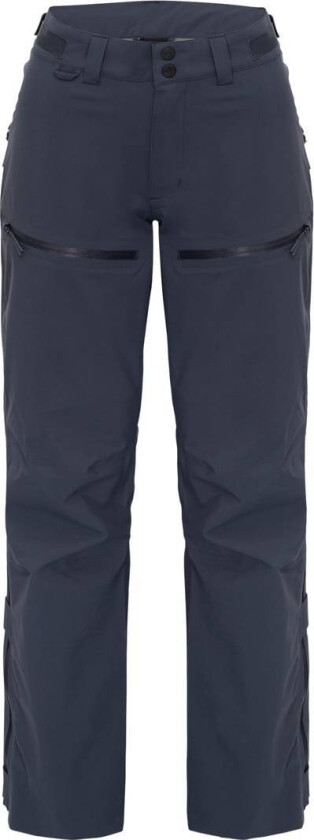 3l Shell Pant Sidezip Wmn Blue Nights M