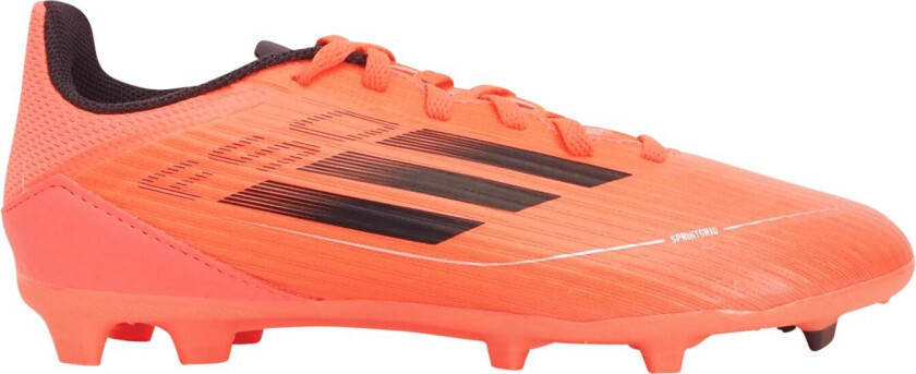 adidas F50 League FG/MG Q4 24, fotballsko gress og kunstgress, junior TURBO/AURBLA/PLATINM