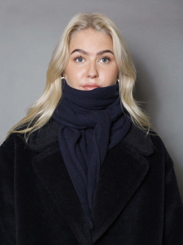 Bilde av CASHMERE SCARF Marine