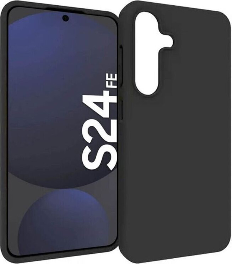 Silikondeksel Samsung Galaxy S24 FE - Svart