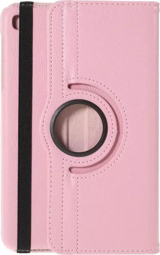 Litchi Samsung Galaxy Tab A 8.4 (2020) Flip-Deksel med 360 Graders Stativfunksjon - Lys Rosa