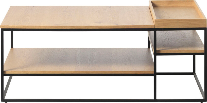 Bilde av Rivoli sofabord 2 hyller natur eik dekor.