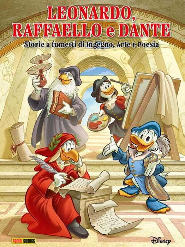 Leonardo, Raffaello e Dante av Disney