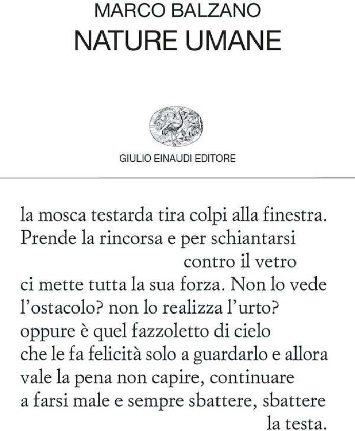 Nature umane av Marco Balzano