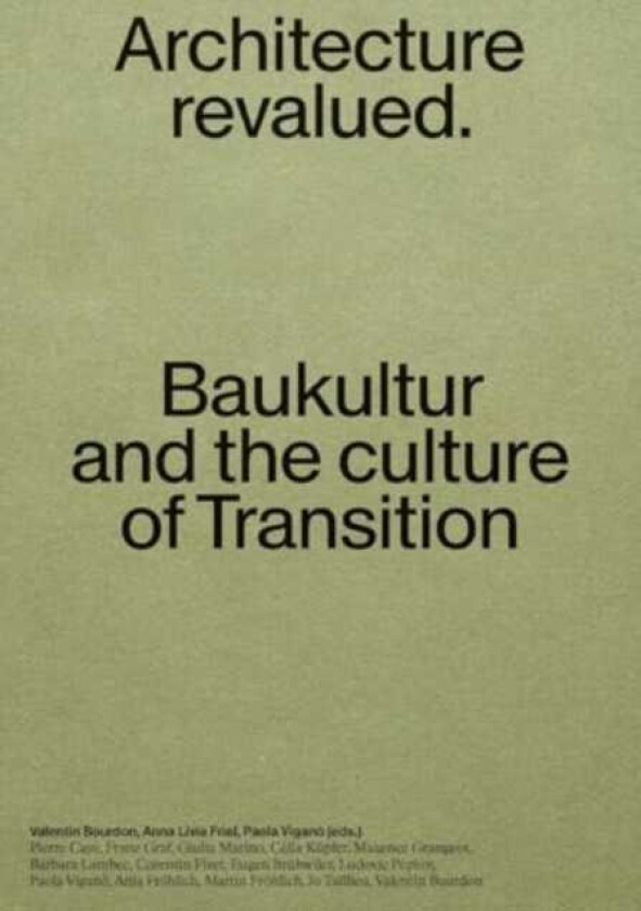 Baukultur Architecture Revalued