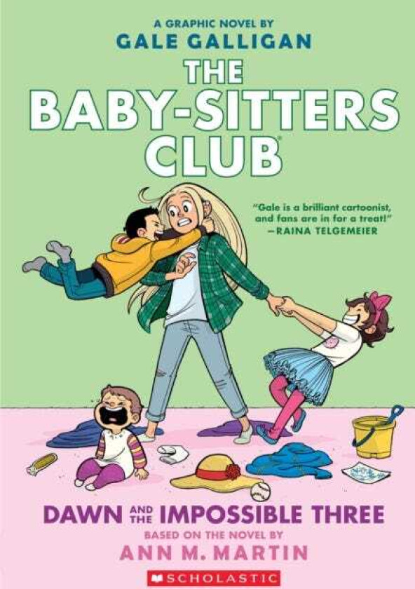 Dawn and the Impossible Three: A Graphic Novel (The BabySitters Club #5)