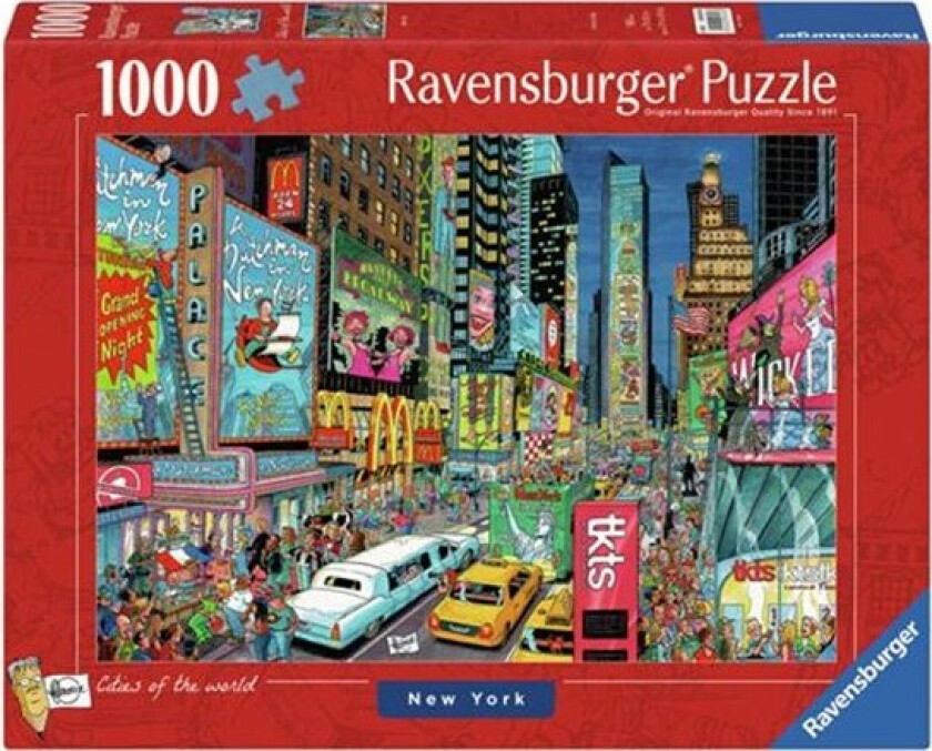 Jigsaw puzzle Fleroux New York 1000 pcs.