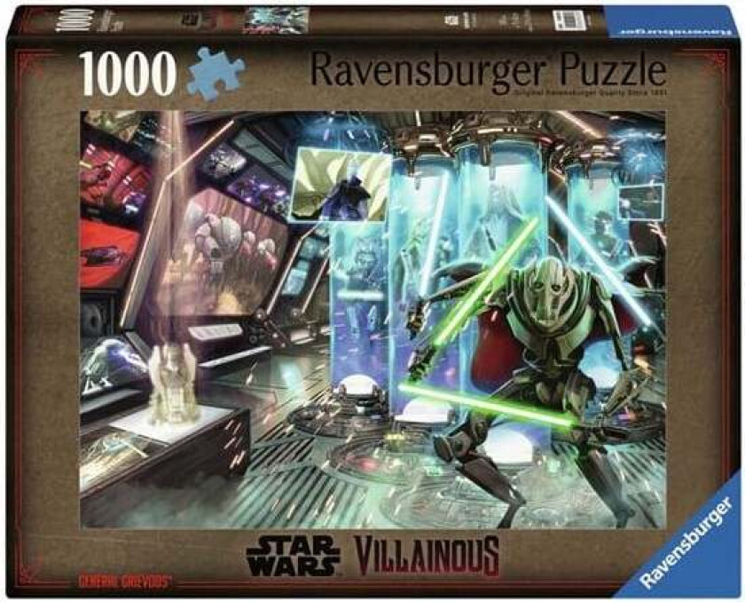 Jigsaw puzzle Star Wars Villainous General Grievou