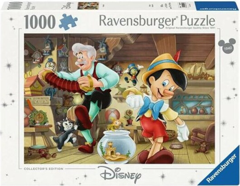 Jigsaw puzzle Disney Pinocchio 1000 pcs.