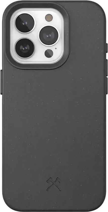 iPhone 15 Pro Bio Case - 100% Plantebasert - MagSafe-kompatibel - Svart