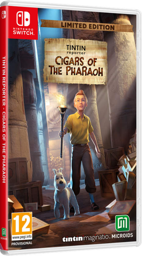 Tintin Reporter: Cigars of the Pharaoh (Limited Edition) - Nintendo Switch - Action