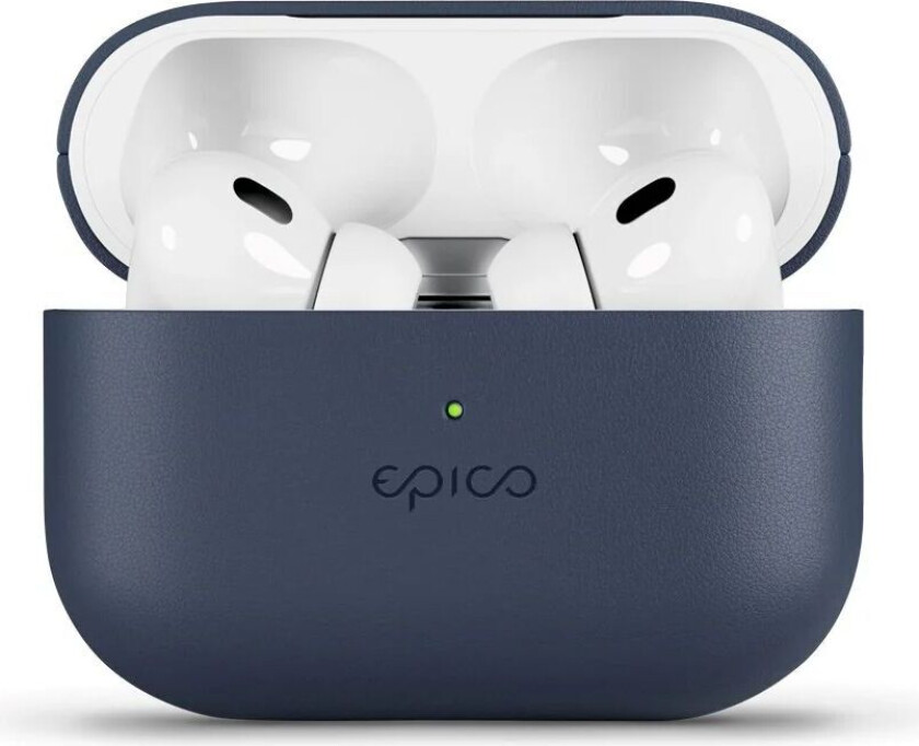 AirPods Pro (2. Gen.) Deksel i Ekte Skinn - Blå